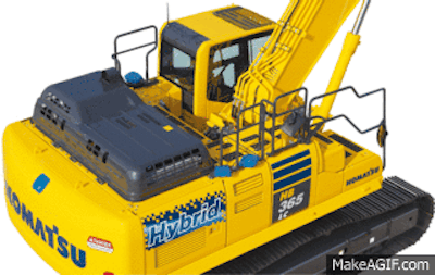 This gif shows the placement of KomVision’s cameras.