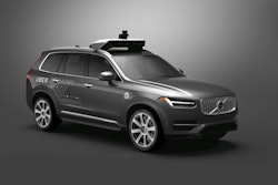 uber Volvo XC90 self-driving autonomous SUV