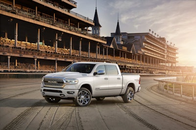 2019 Ram 1500 Derby Edition Front 3 4 A White