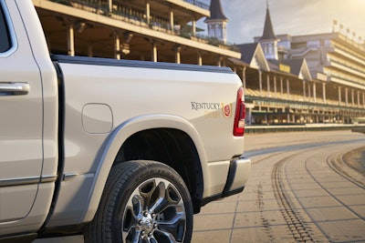 2019 Ram 1500 Derby Edition Logo White