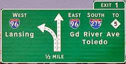 Clearview Font is said by some to be more legible than traditional road signs.