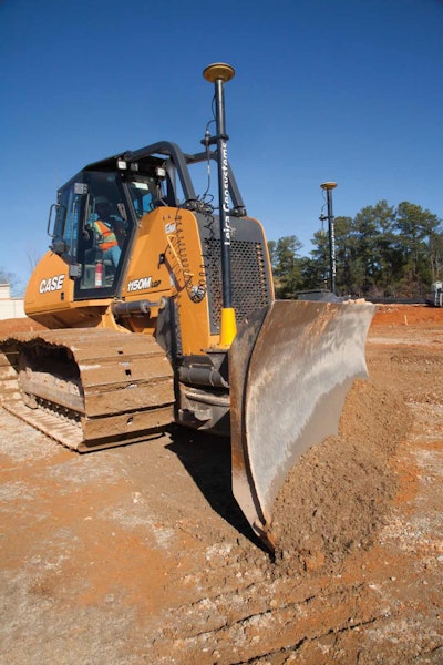 Case Dozer And Leica Machine Control