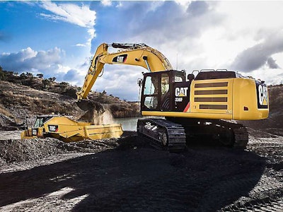 Top new machine financed in 2017: the Cat 336F L.