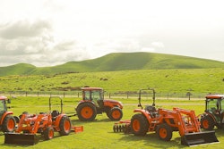 Kioti tractors product line