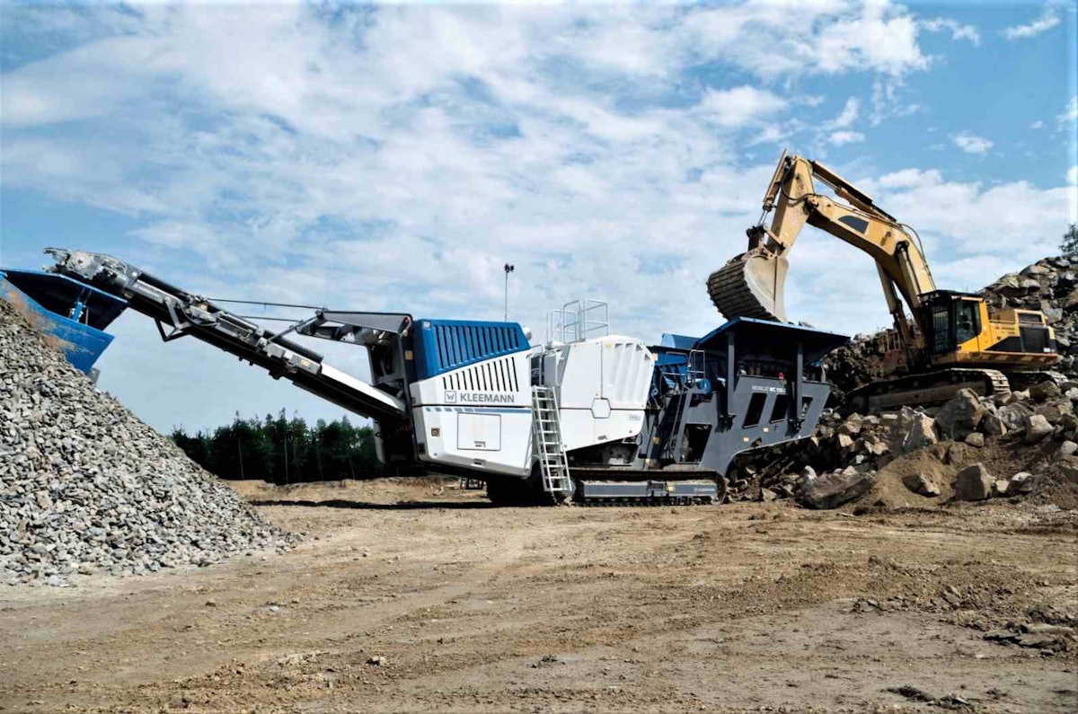 Kleeman unveils new mobile crushing and screening plants at
