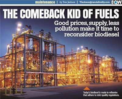 the comeback for biodiesel