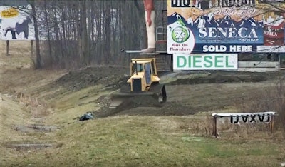 Ny State Thruway Off Ramp Seneca Nation