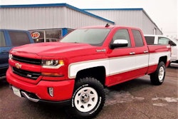 Retro Big 10 Chevy Silverado 1
