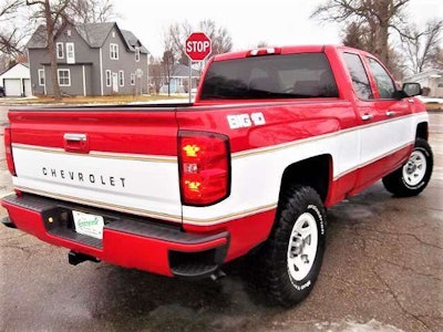 Retro Big 10 Chevy Silverado 2