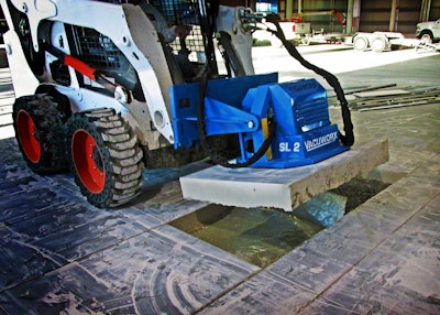 Vacuworx SL2 attached to a Bobcat