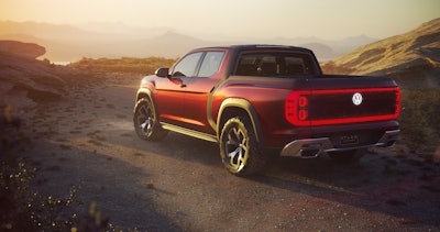 Volkswagen Atlas Tanoak Pickup Truck Concept 8065 2