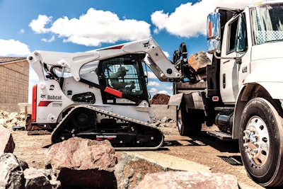 Bobcat Loading Truck