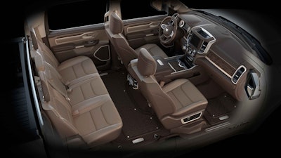 2019 Ram 1500 Laramie Longhorn – Mountain Brown Interior