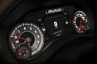 2019 Ram 1500 Laramie Longhorn – Gauge Cluster Detail