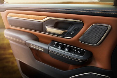 2019 Ram 1500 Laramie Longhorn – Interior Door Detail
