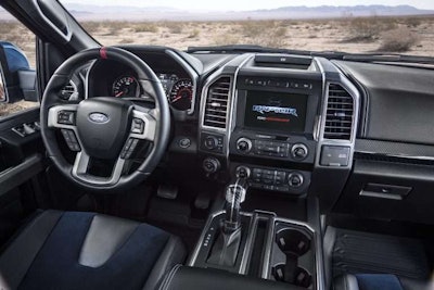 2019 Ford F-150 Raptor interior
