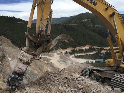 Antraquip’s Rock and Concrete Grinder