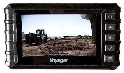 The screen in the cab features an anti-glare, scratch resistant surface for visibility in all conditions.