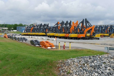 John Deere factory lot