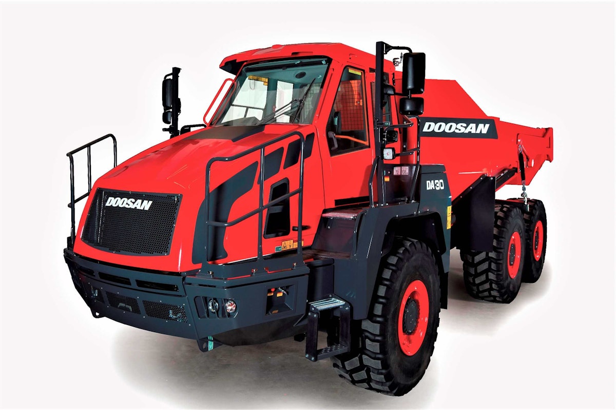 Doosan Articulated Dump Truck Seat & Mechanical Suspension - Fits