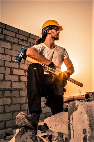 Estwing Hickory handle.