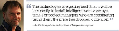 Mn. DOT engineer, Ken E. Johnson