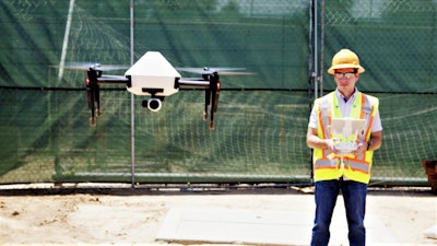 The Skycatch Explore1, a custom drone built for Komatsu, is at the center of the company’s new EverydayDrone surveying service in Japan.