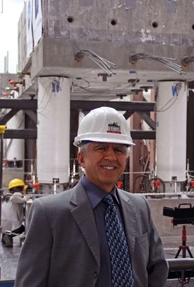 Saiid Saiidi, professor in civil and environmental engineering at the university and director of the Center for Advanced Technology in Bridges and Infrastructure.
