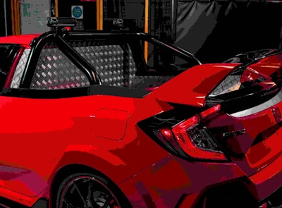 131562 Honda Reveals Civic Type R Pickup Truck Concept