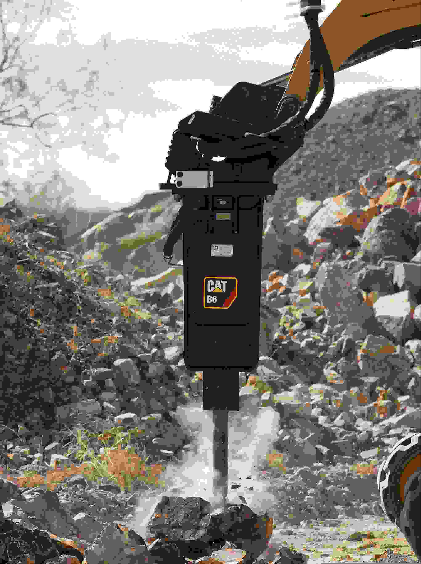 Caterpillar introduces B4/B4S and B6/B6S hydraulic hammers Equipment