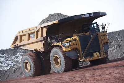 Catipillar 797b mining truck