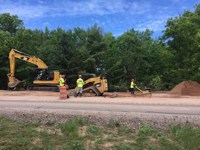 U.S. 41 in Michigan following emergency repairs. Credit: MDOT Upper Peninsula
