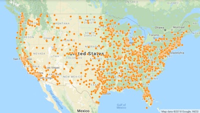 BigRentz has nearly 1,700 rental partners in all 50 states and the District of Columbia, amounting to more than 8,000 U.S. rental locations.
