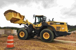 Komatsu WA480-8 full bucket