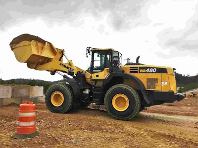 Komatsu Wa480 8 Full Bucket