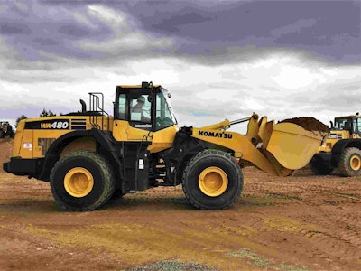 waki Komatsu Wheel Loader WA480-8