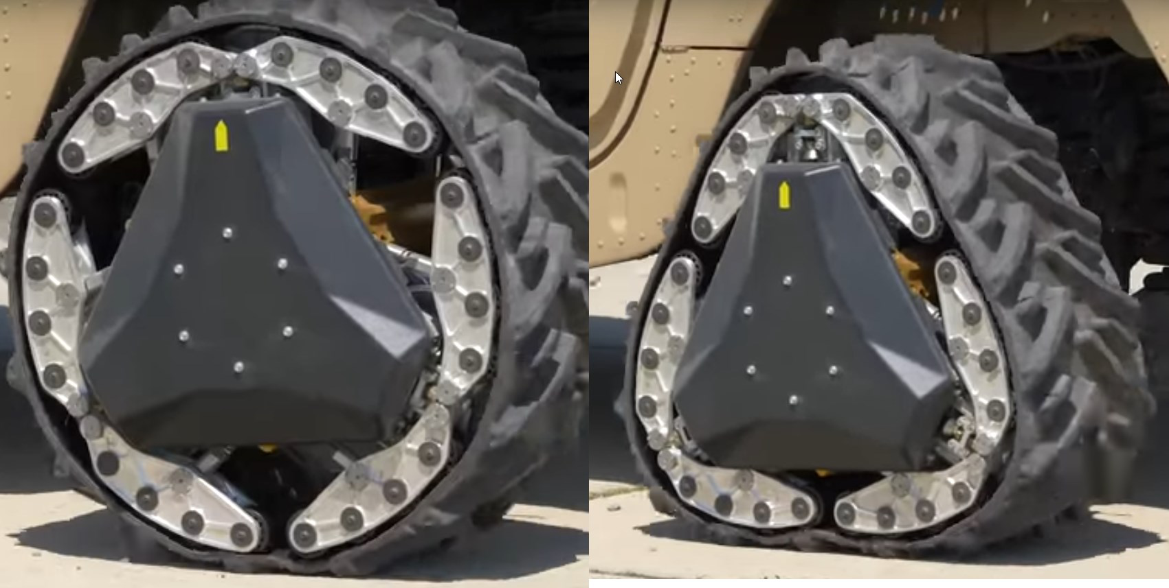 Reconfigurable Wheel-Tracks DARPA
