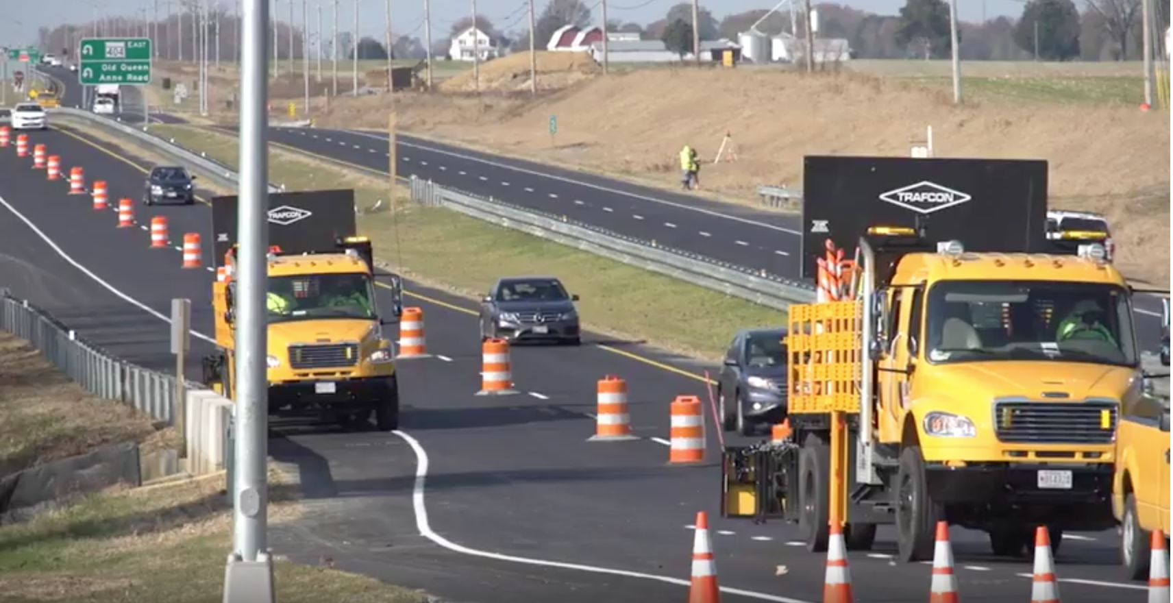 MD 404 Highway Widening Project Video From MDOT SHA | Equipment World