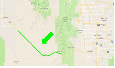Map of Mountain Springs Community