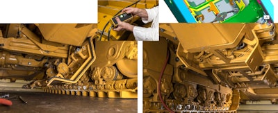 Hydraulically opened bottom guards make clean out and underside service access easier.