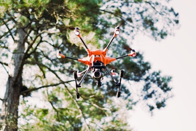 Drone Flying with Camera Recording