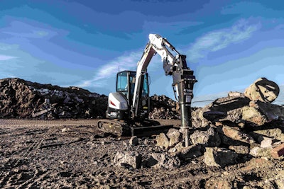 Bobcat hydraulic breaker