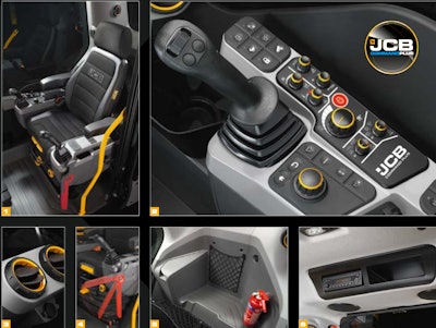 jcb 220x excavator control panals