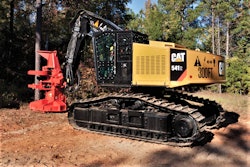 Caterpillar 541 Series 2 552 Series 2 track feller bunchers and track harvesters