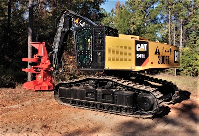 Caterpillar 541 Series 2 552 Series 2 Track Feller Bunchers And Track Harvesters