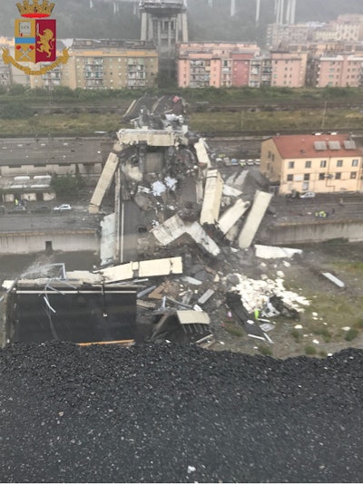 Italian Bridge Collapse