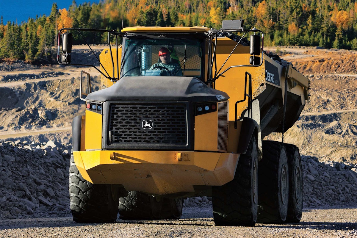 Articulated Dump Truck Warranties Extended by John Deere Equipment World