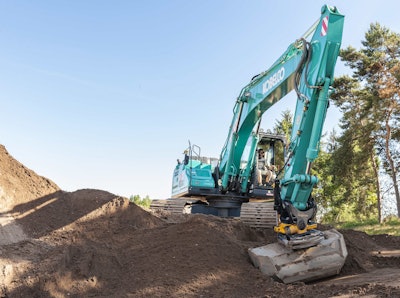 Kobelco excavator