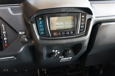 Kubota's Sidekick dash