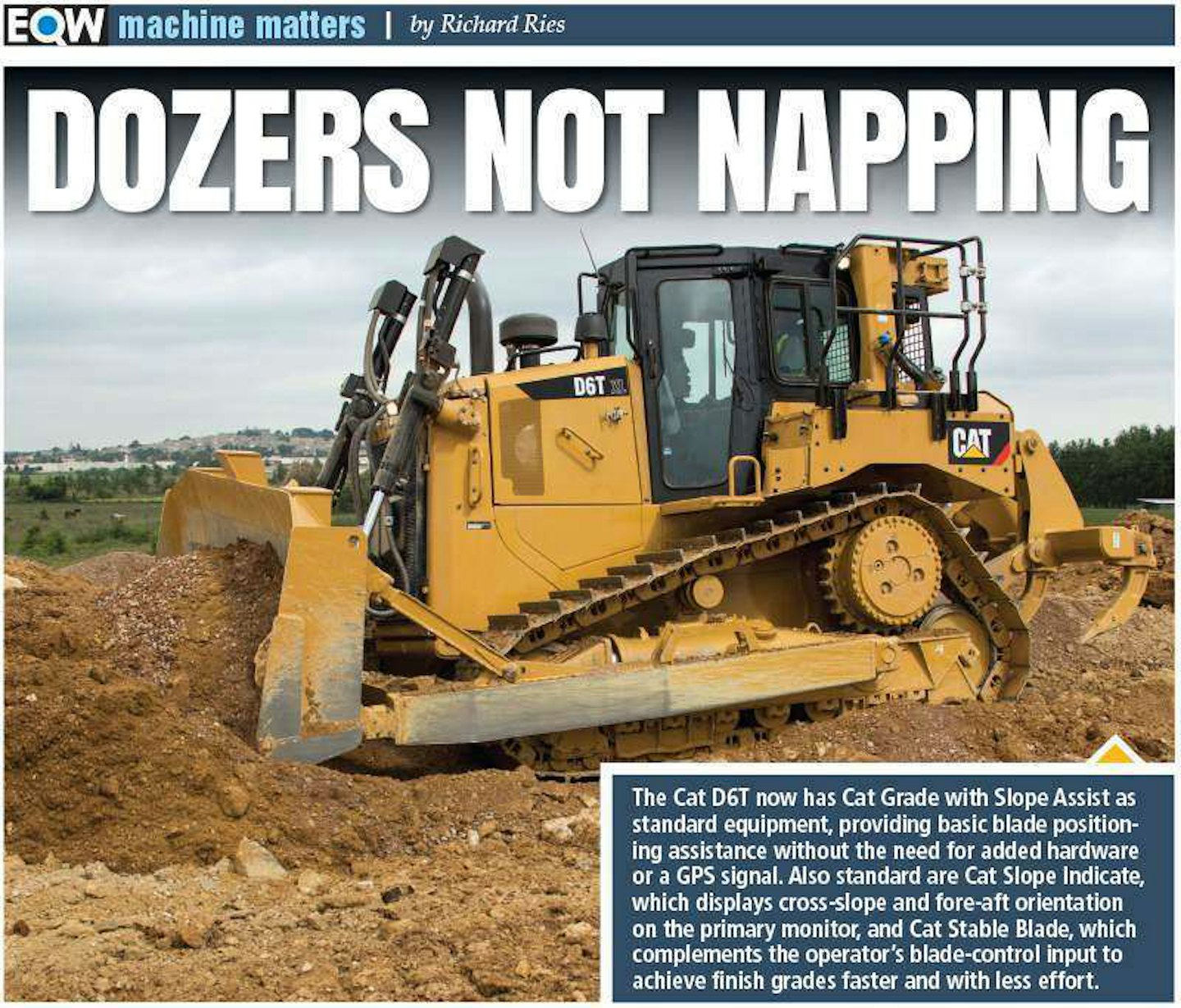 equipment world machine matters dozers not napping